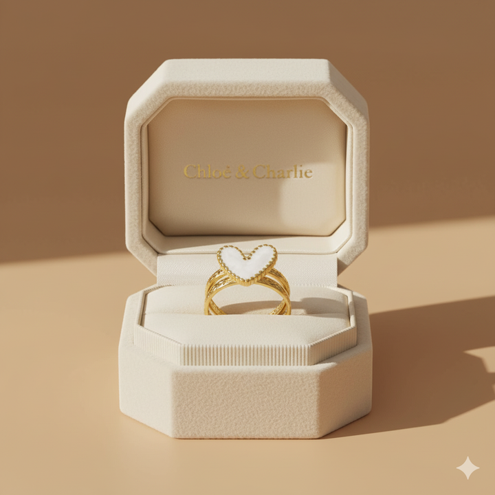 'Pure Heart' Gold Ring