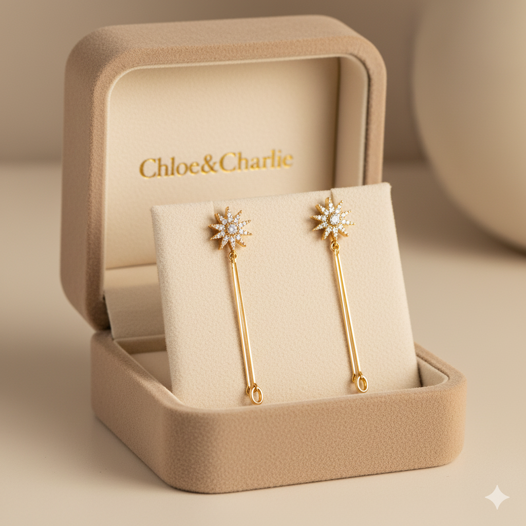 Wish Dandelion Earrings