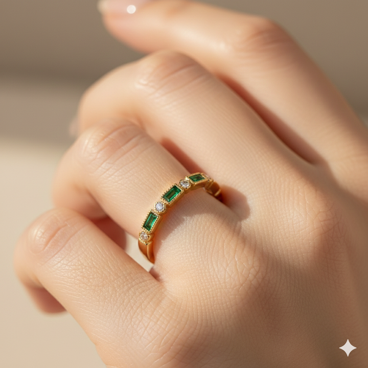 Pine - Crystal Ring