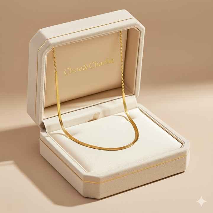 Snake Chain Gold Necklace