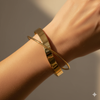 Eve Unique Gold Bangle