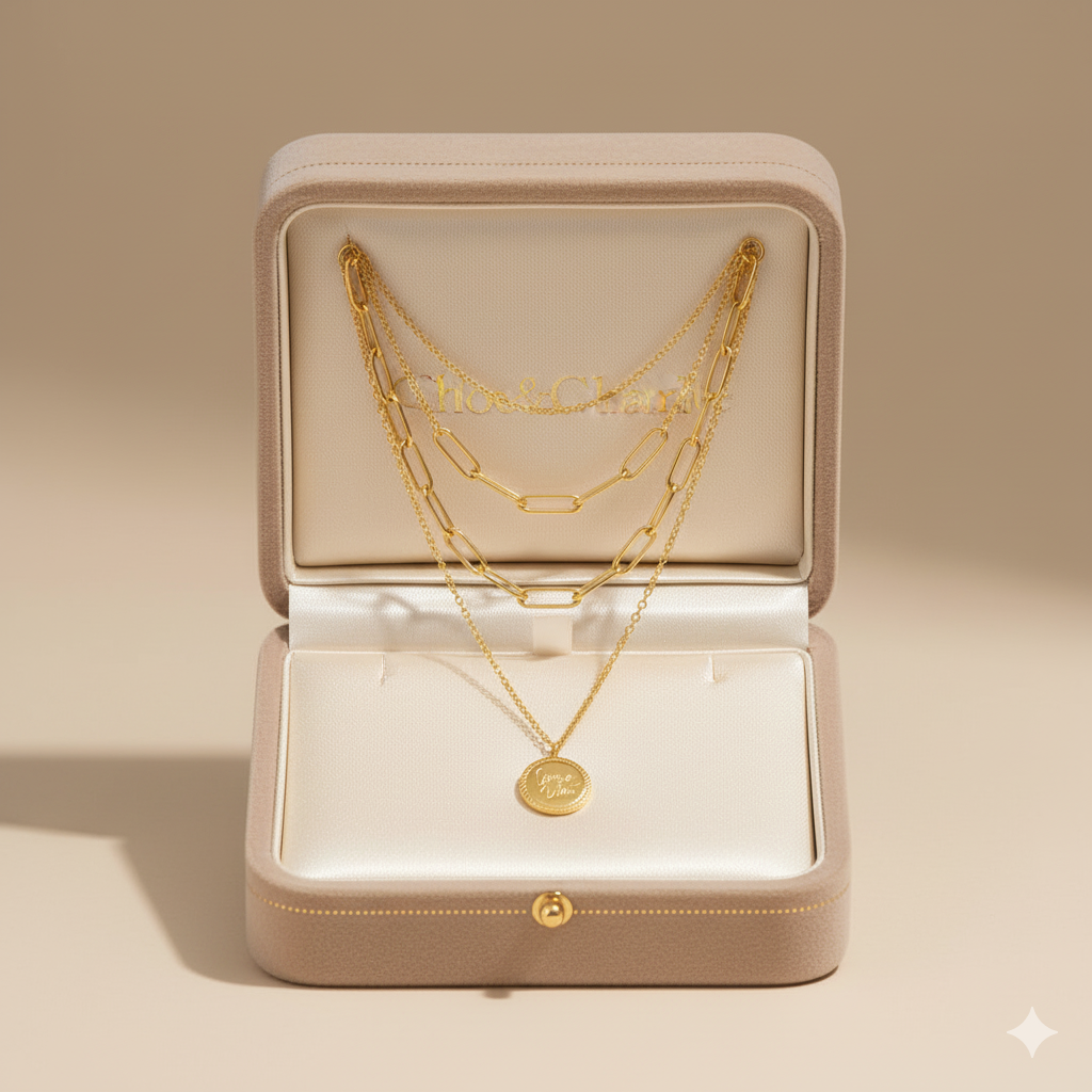 Janie Coin Layered Necklace