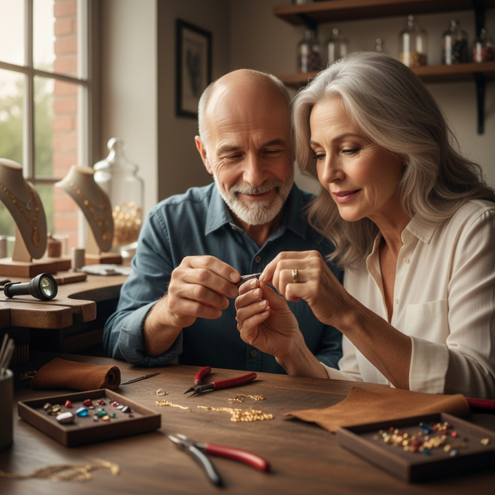 Forever - Emerald Earrings
