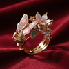 Radiant Butterfly Zirconia Ring