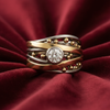 Royal - Vintage Gold Inlaid Ring