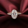 Joy - White Moissanite Ring