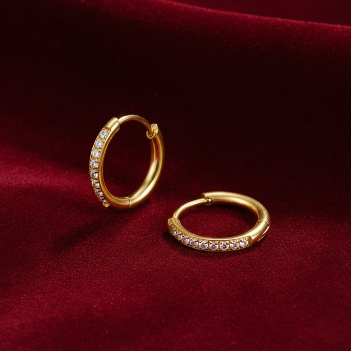 Eternity Hoop Earrings