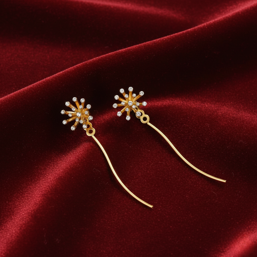 Wish Dandelion Earrings