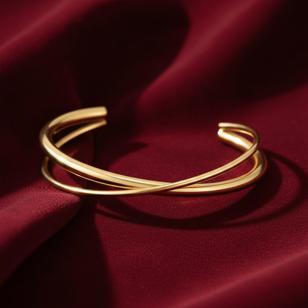 Golden Twist Bracelet
