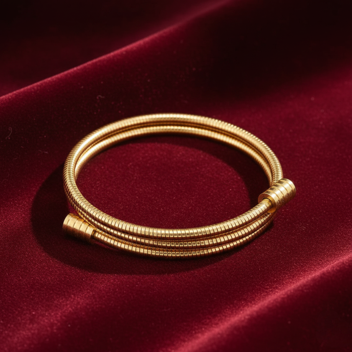 Twisted Gold Bracelet