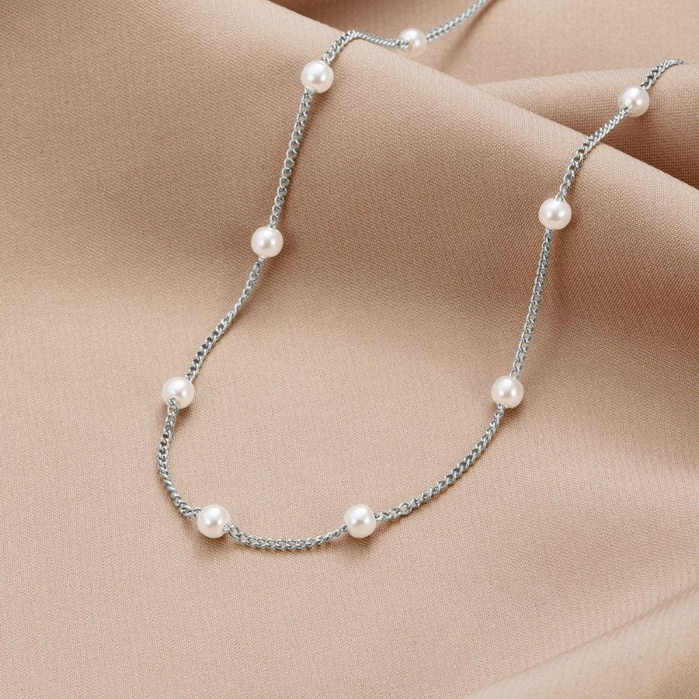Nura Silver Necklace